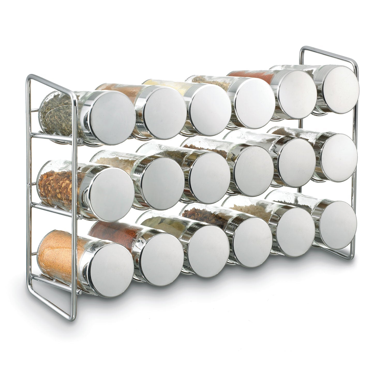 18-Jar Compact Spice Rack