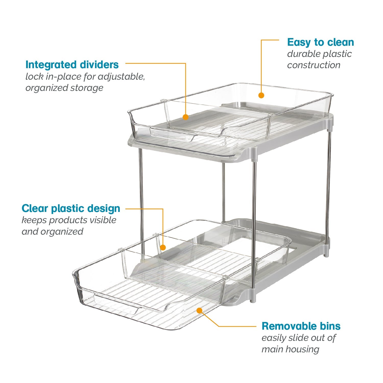 2-Tier Storage Caddy