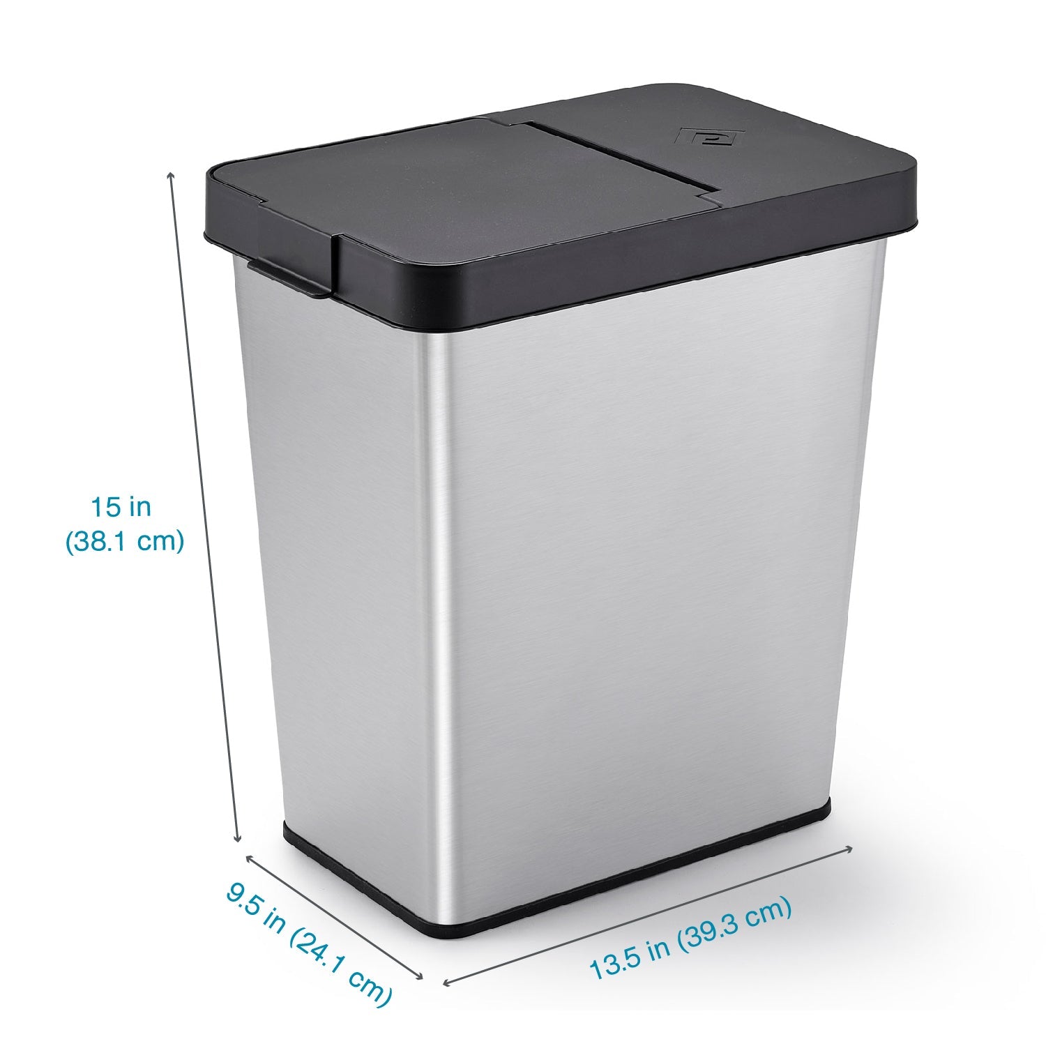 6-Gallon Waste Bin with Removable Lid