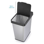 6-Gallon Waste Bin with Removable Lid