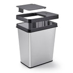 6-Gallon Waste Bin with Removable Lid