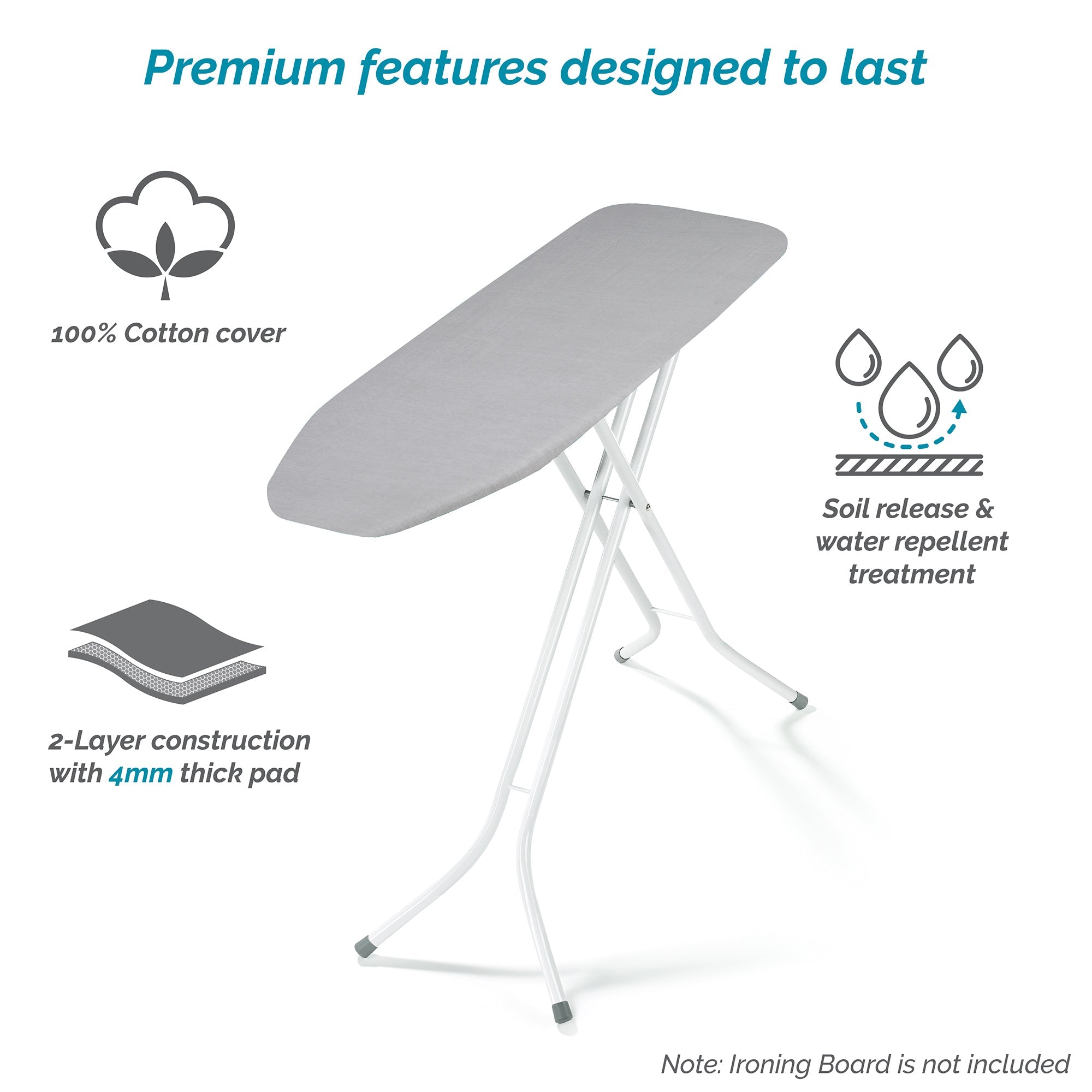 4mm Pad & Cover (54 x 15-17 inches)