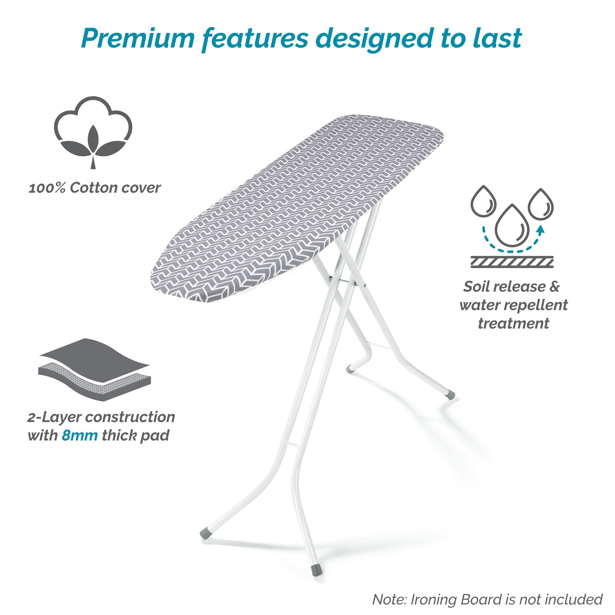 8mm Pad & Cover (54 x 15-17 inches)