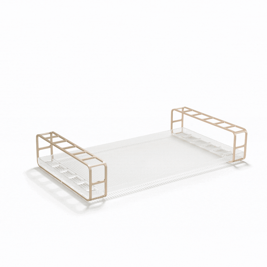 Glamour Grids Makeup Storage Display Tray