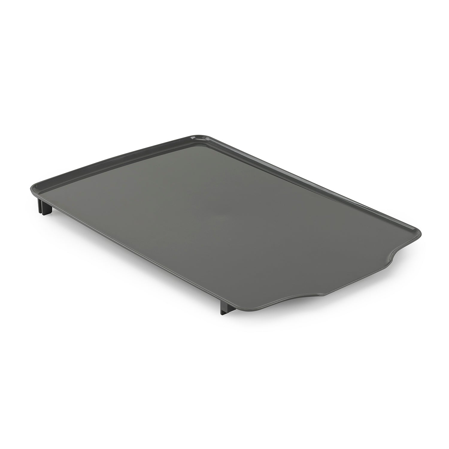 Advantage Dish Rack Drain Tray-Gray