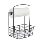 Countertop Storage Bin with Paper Towel Holder