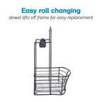 Countertop Storage Bin with Paper Towel Holder