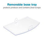 Countertop Storage Bin with Paper Towel Holder