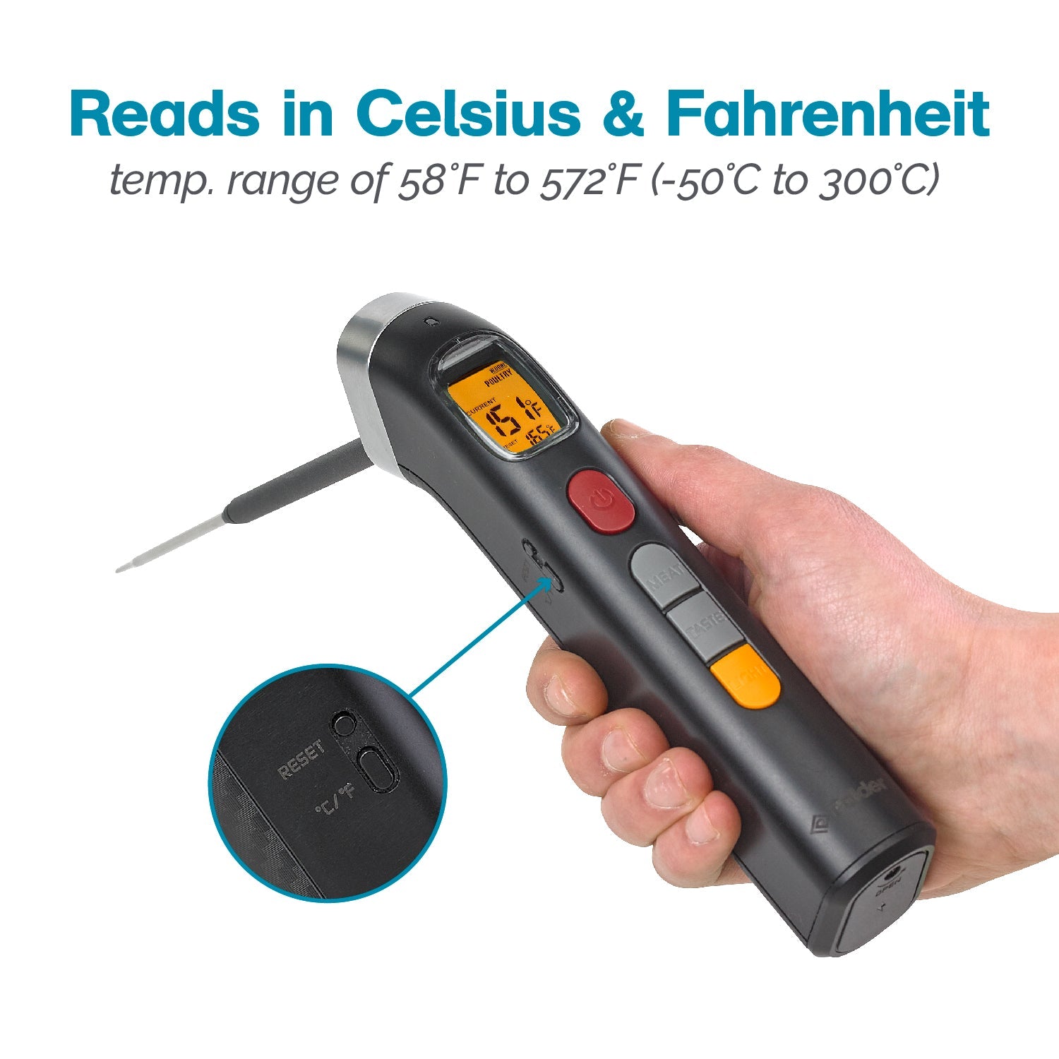 Grill Partner Instant Read Thermometer