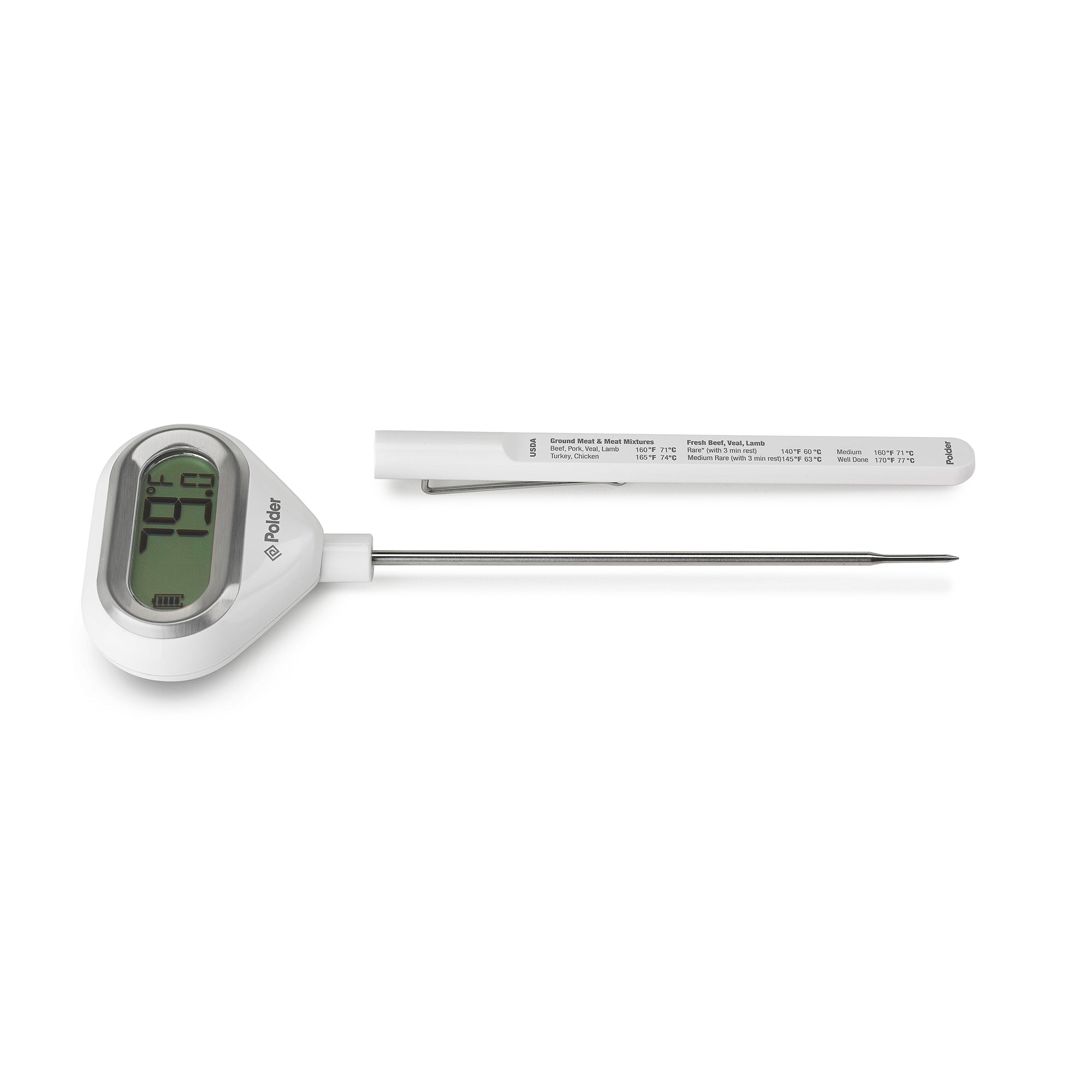 Pivoting Screen Instant Read Thermometer