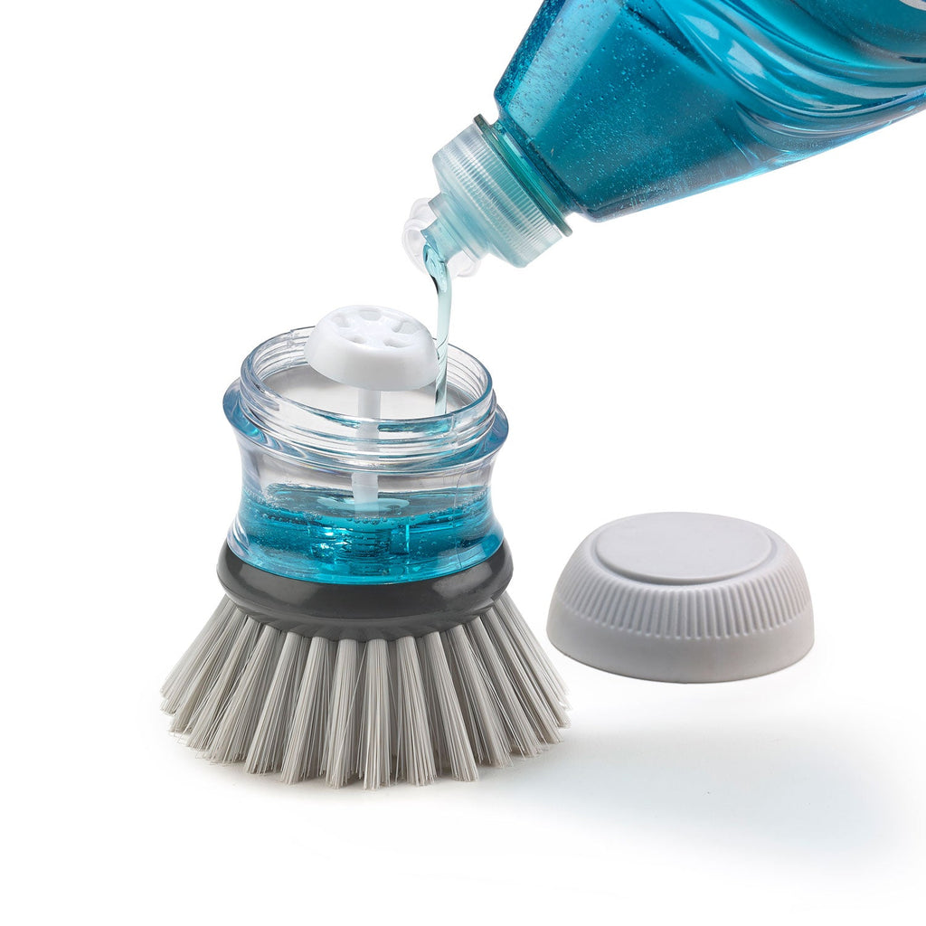 Soap Dispensing Palm Brush