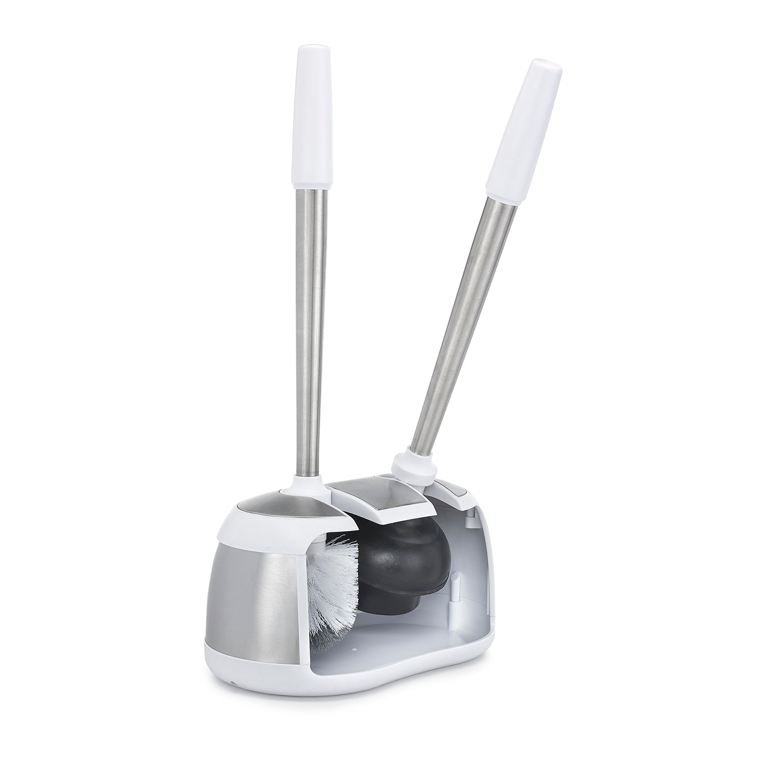 Toilet Brush & Plunger Caddy
